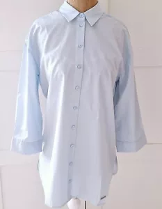 Camicia donna blu chiaro scuola ufficio di Bruno Banani taglia 10 nuova con etichetta - Foto 1 di 6