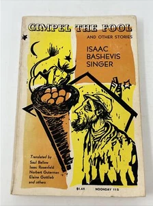 Gimpel the Fool by Isaac Bashevis Singer SIGNED Paperback 1968 Vintage Noonday - Picture 1 of 9