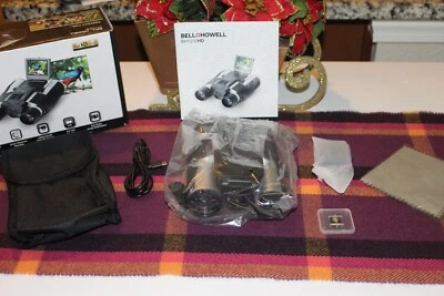 Bell & Howell 1080p Full HD Camcorder Binoculars BH1232HD Black OPEN BOX - Image 1 of 4
