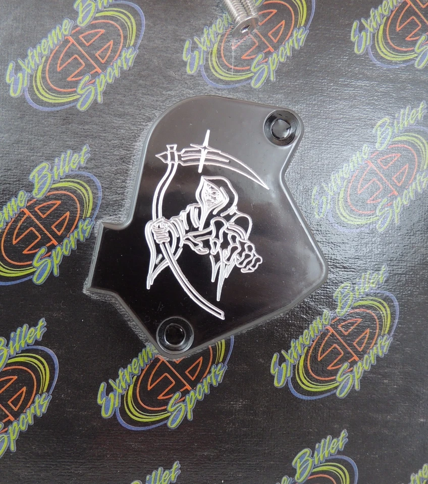 YAMAHA RAPTOR 50 80 90 SUZUKI QUADSPORT ЖНЕЦ ЧЕРНЫЙ АЛЮМИНИЕВЫЙ ЧЕХОЛ ДРОССЕЛЬНОЙ ЗАСЛОНКИ - Изображение 1 из 1