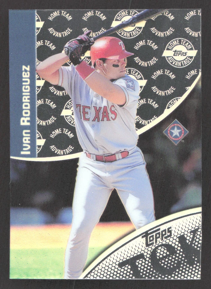 2000 Topps Tek Ivan Rodriguez Home Team #4-15 Rangers - Image 1 of 2