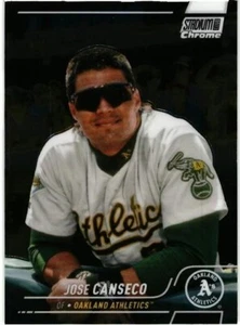 2022 TOPPS STADIUM CLUB CHROME # 114 - JOSE CANSECO - OAKLAND ATHLETICS - Picture 1 of 2