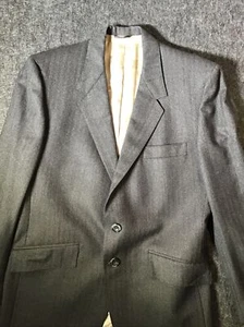 Vintage Louis Roth Gray Wool Custom Tailored Mens Pants Suit  USA - Picture 1 of 19