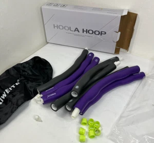 Hoola Hoop Reifen zusammenklappbar Bauchmuskeln Abnehmen Training Workout Fitnes - Bild 1 von 9
