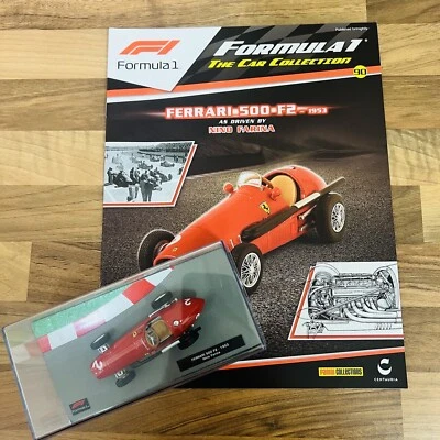 Ferrari 500 F2 1953 Nino Farina F1 Formula One автомобиля коллекции журнал + автомобиль #90 - Изображение 1 из 4