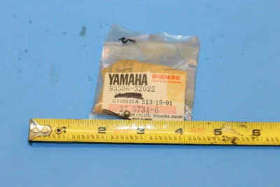 NOS YAMAHA 73-74 TX500 & 75 XS500 ROLAMENTO DE ESFERAS DE AÇO 6/32 - Imagem 1 de 2