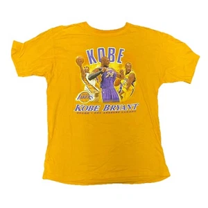Kobe Bryant schwarz Mamba Legende Statistiken T-Shirt Erwachsene 21x27 Maße Champs - Bild 1 von 5