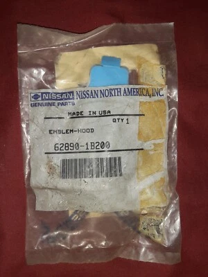 NOS Emblem - Nissan 62890-1B200 for 2000-2001 Nissan Quest - Image 1 of 3
