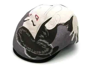 Ukiyo-e Pattern Hunting Sharaku (Toshusai Sharaku) JAPAN 56.5~58cm NEW Gray - Picture 1 of 5