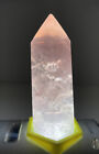 Crystal Watermelon Fluorite Snowflake Mica Tower Carved Polished Point Chakras