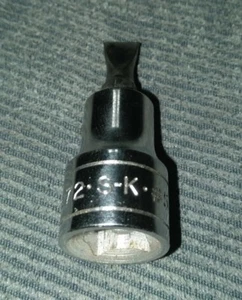SK #5-6 Bit Socket, flathead 3/8" Drive 45472 USA - Picture 1 of 3