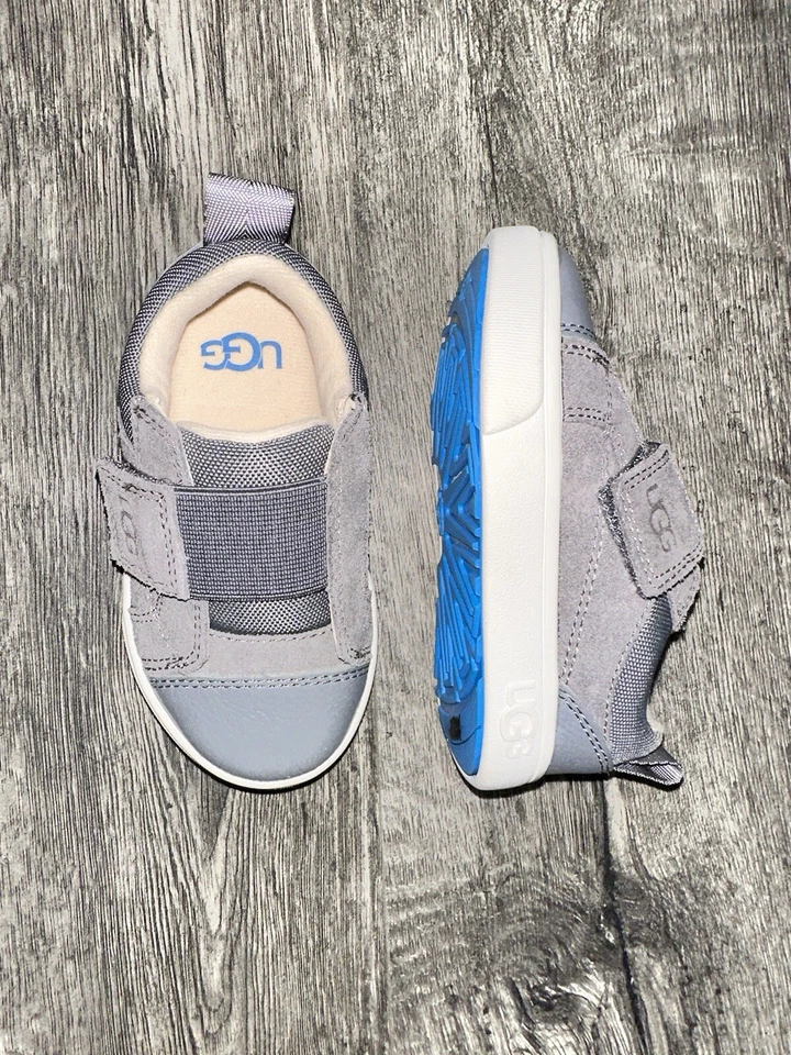 Niños pequeños 6 UGG Australia Dos Tonos Gris Vestir Informales Fácil de Otoño Zapatos Foto 1 de 4