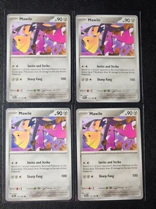 4x Mawile 112/162 Pokemon card SV Temporal Forces common NM - Picture 1 of 1