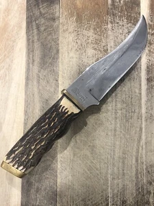 Schrade Uncle Henry Pro Hunter USA 171UH 10” fixed blade Knife staglon handle - Picture 1 of 14