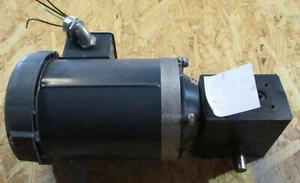 Hub City Model 184 Reducer 0220-76828 Style A Ratio 20:1 w Marathon 1hp mtr Used - Picture 1 of 11