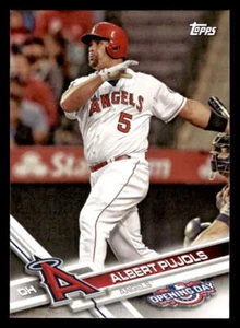 2017 Topps Opening Day Albert Pujols #140 Los Angeles Angels Baseball Card - Picture 1 of 2