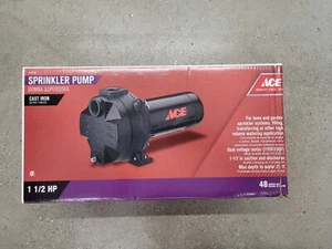 Ace 1-1/2 HP 1560 gph Sprinkler Pump Cast Iron - Picture 1 of 5