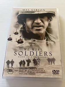 We Were Soldiers (DVD, 2002) Mel Gibson War Movie Like New Region 4 Free Post Au - Picture 1 of 2