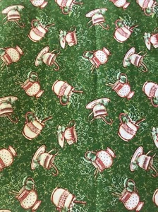 tea Cups Christmas Coffee CP24689 Kate McRostie Springs Creative Products - Picture 1 of 3