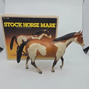 Vtg Breyer Overo Paint Stock Horse Mare USA Copyright 1981 8x11.25 #230 - Picture 1 of 5