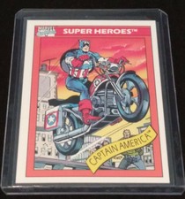 1990 marvel universe #31 Capitan America