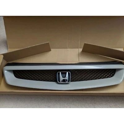 (New) Honda Civic Type R EK9 S04 SO4 EM1 Si JDM Front Mesh Grille Genuine 99-00 Foto 1 de 4