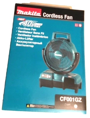 Makita CF001GZ 40V MAX XGT 9-1/4 无绳锂离子风扇-裸机工具 — 第 1/2 张图片
