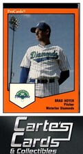 Brad Hoyer 1989 ProCards Minor League Team Sets #1794  Waterloo Diamonds