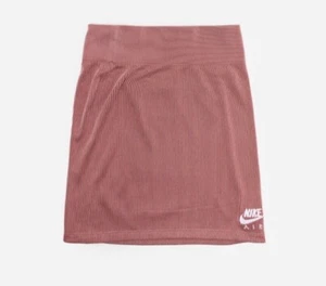 Women’s Nike Air Sportswear Ribbed Tight Fit Skirt CZ9343 113 Size Large NWT - Picture 1 of 15