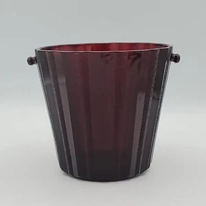 Anchor Hocking Royal Ruby Red Ice Bucket No handle. - Picture 1 of 7