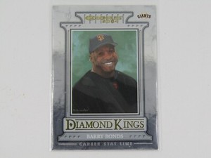 BARRY BONDS 2003 DONRUSS DIAMOND KINGS CAREER STAT LINE #322/500- GIANTS!!