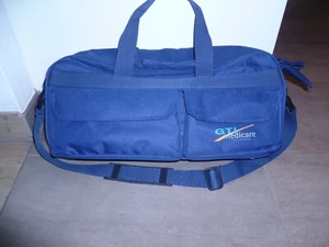 Sauerstoffflasche 2 l, Tasche von GTI gebraucht mit Schultergurt - Bild 1 von 2