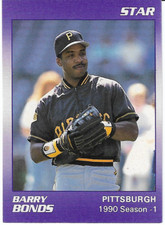 1990 Star Barry Bonds #3 Barry Bonds Pittsburgh Pirates
