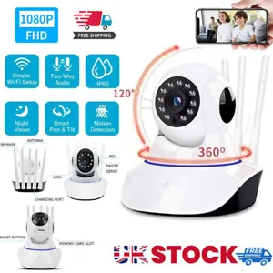 1080P WiFi IP Camera Baby Monitor Clever Dog CCTV Night Vision CAM Home Security - Picture 1 of 16
