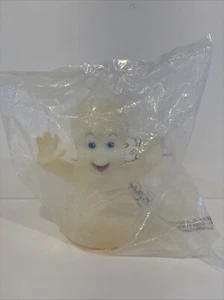 Vtg 1995 Casper The Friendly Ghost Pizza Hut Toy New In Bag Glow In The Dark - Picture 1 of 2