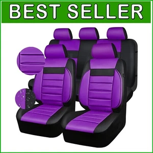 Comfortable Luxury Leather Seat Covers - Waterproof Full Coverage for Vehicles - Picture 1 of 9