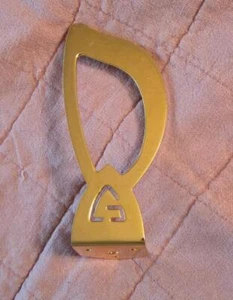 Guild M75 Aristocrat G logo harp tailpiece - left handed guitar - gold finish - Picture 1 of 1