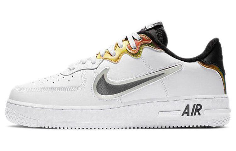 Nike Air Force 1 React White Iridescent for Sale