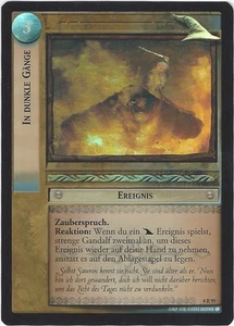 CCG 228 El Señor de los Anillos/El Hobbit DZT Foil 4R95 In Dark Gangen - Imagen 1 de 1