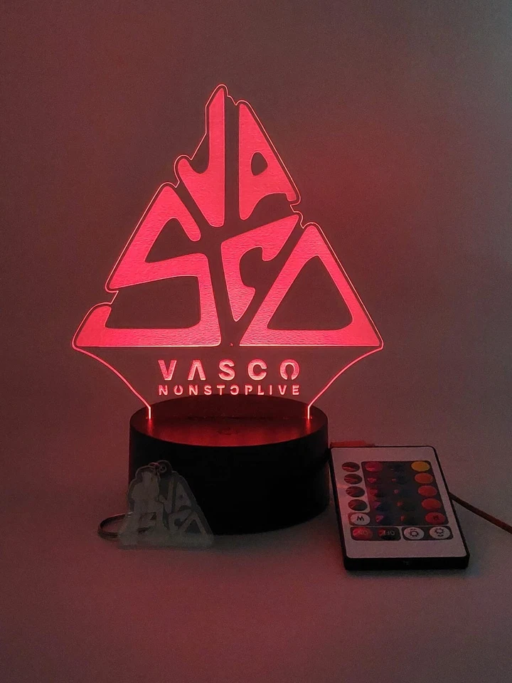 Lampada led Vasco Rossi  NON STOP LIVE  IL BLASCO FANS usb+telecomando - Immagine 1 di 4