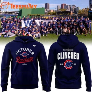 Oktober Baseball Post Saison 2025 Chicago Cub 3D Hoodie S-5XL - Bild 1 von 3
