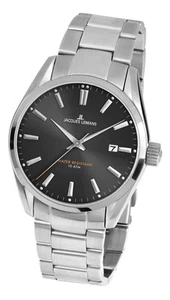 Jacques Lemans Derby date steel watch 1-1859E - Picture 1 of 1