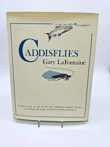 Caddisflies von Gary LaFontaine, 1981 1. Auflage, HC mit DJ - Bild 1 von 7