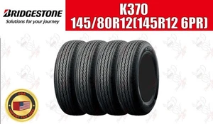 Bridgestone Genuine Light truck Keitora K370 145/80R12LT 80/78N 6PR Set of 4 OEM - Picture 1 of 11