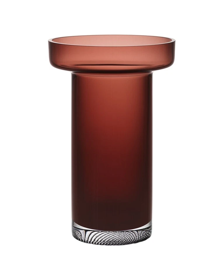 Kosta Boda Handmade Limelight Rose Caramel Vase - Image 1 of 1