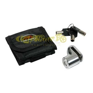 Disc Lock Mens Axle 5.5mm Ant-Itheft Motorcycle with Case Closing Rapid - Picture 1 of 2