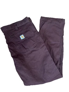 Carhartt Jeans 40 x 30 - Purple Straight Leg Pants NWOT - FREE Shipping - Picture 1 of 6