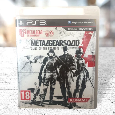 Metal Gear Solid 4: Guns of the Patriots – 25th Anniversary Edition PS3 – Azione - Immagine 1 di 3