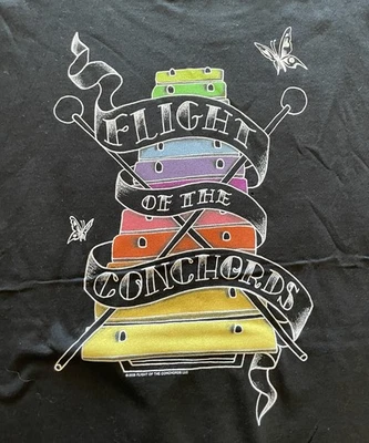 FLIGHT OF THE CONCHORDS Vintage 2009 North American Tour T-Shirt M - Image 1 of 4