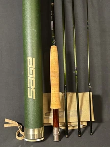 SAGE Modelo 99 599-4 9 ft9 pulgadas 5wt 4 piezas Hermoso Estado/Serie No. AD53840 - Imagen 1 de 19